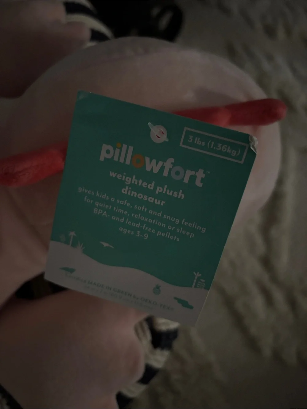 ‼️nwt‼️ pillowfort weight dinosaur
